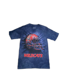 Arizona Wildcats Helmet T-Shirt Mens Large The Mountain NCAA Tee